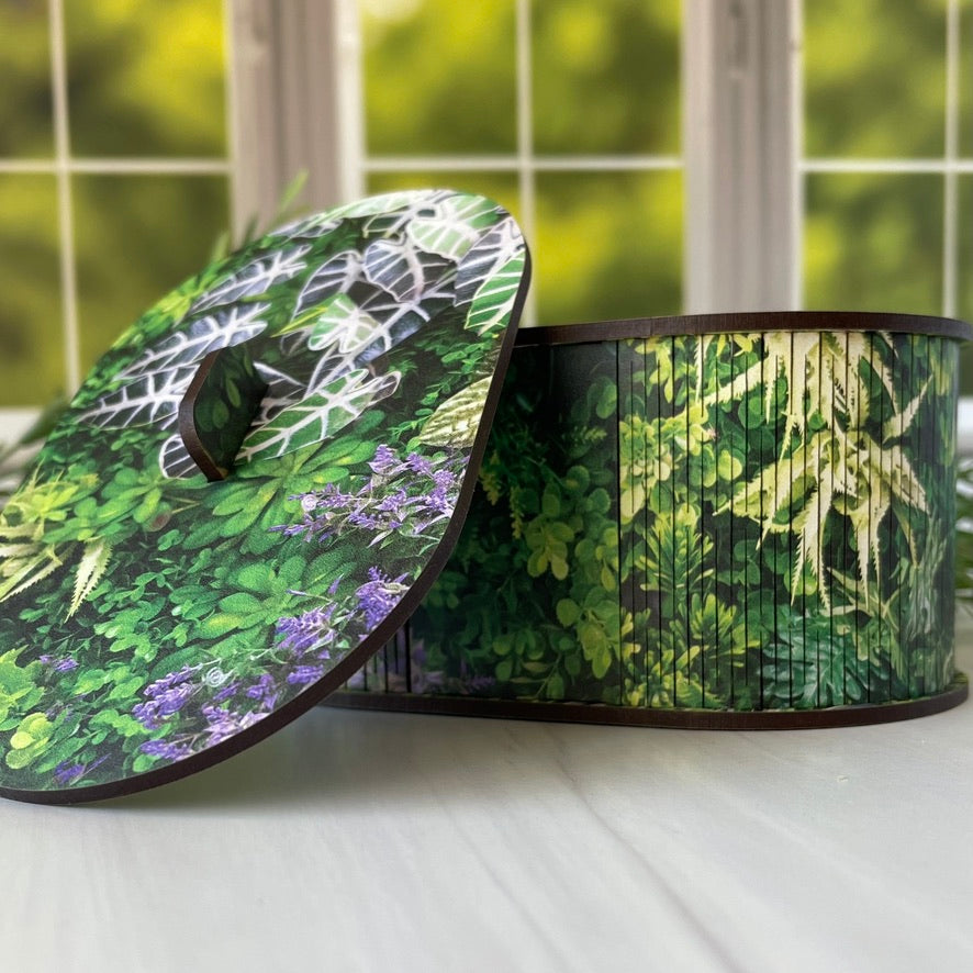 Decorative Botanical Keepsake Box