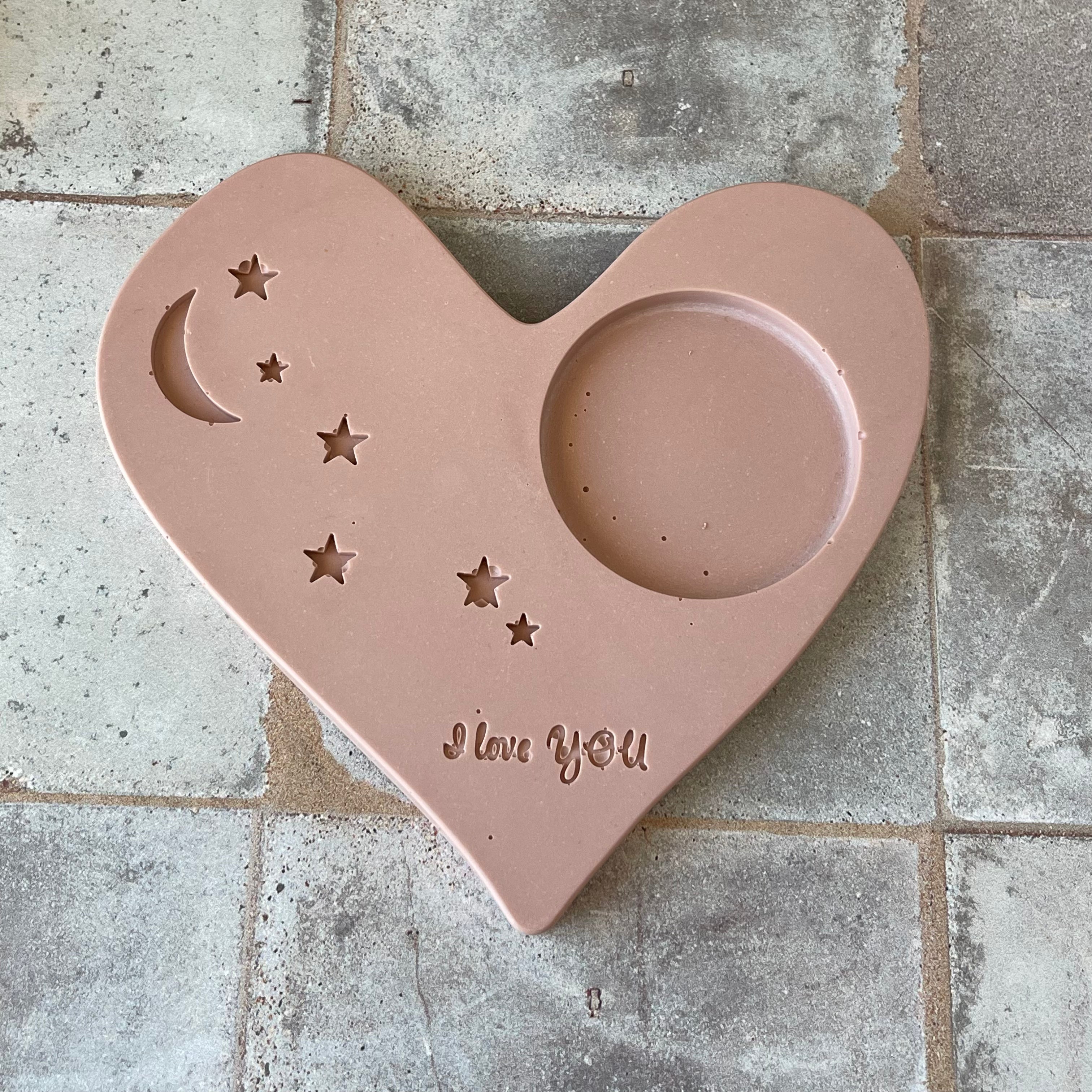 Heart Shape Ring Dish-Eco Friendly Resin