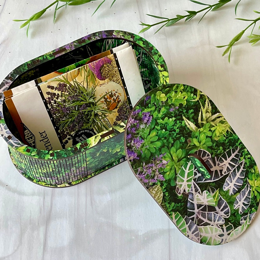 Decorative Botanical Keepsake Box