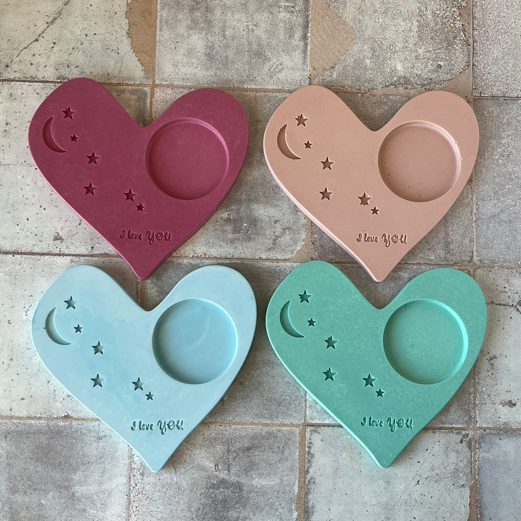 Heart Shape Ring Dish-Eco Friendly Resin