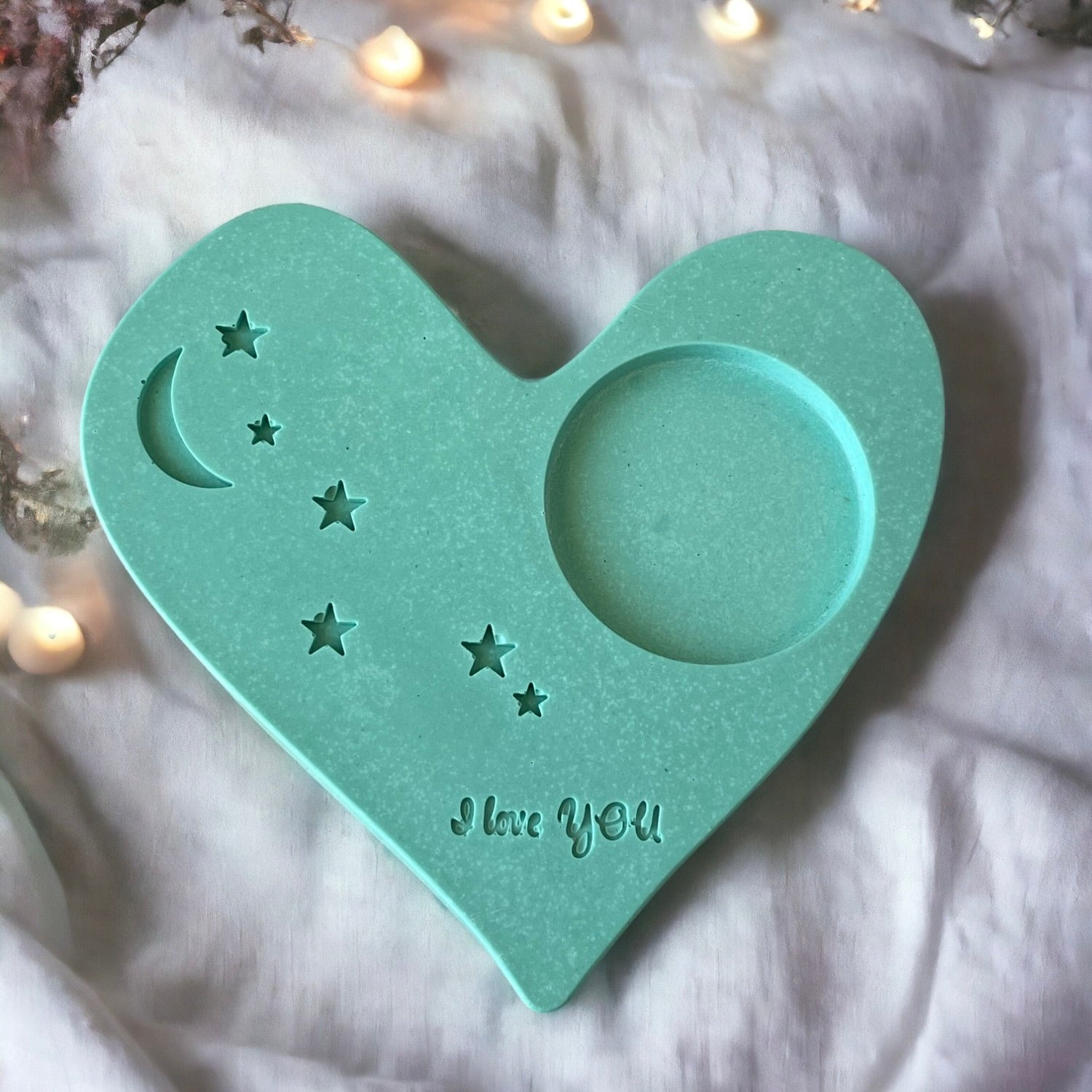 Heart Shape Ring Dish-Eco Friendly Resin
