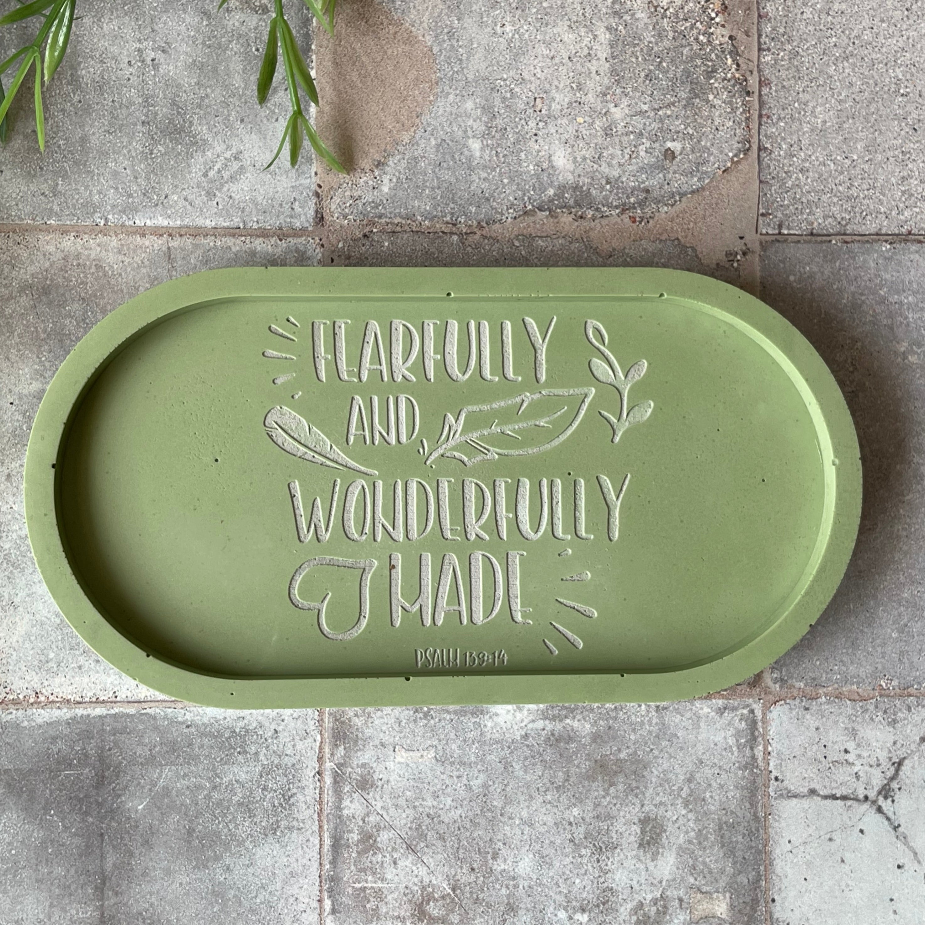 Engraved Inspirational trinket tray