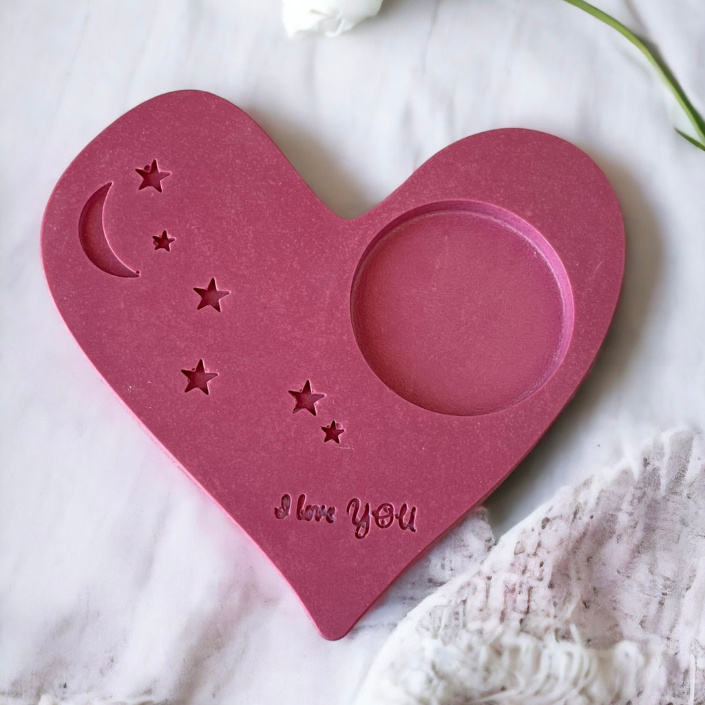 Heart Shape Ring Dish-Eco Friendly Resin