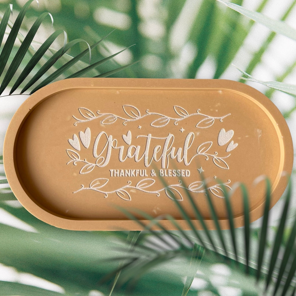 Engraved Inspirational Trinket Tray